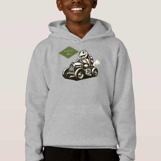 Camisas Tri-Blend de tartaruga de desenho animado  (Frente)