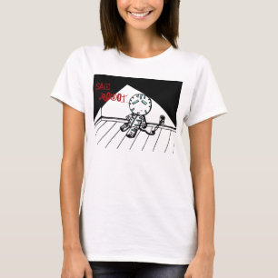 Camisas tristes do robô