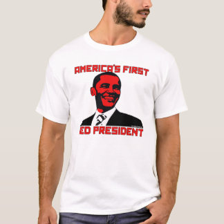 Camisas vermelhas do presidente de América