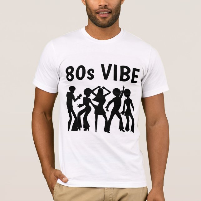 Camisas VIBE Vintage dos anos 80 (Frente)