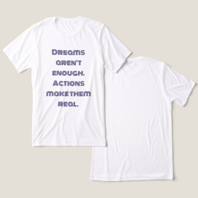 Camiseta (Design Frente e Verso)