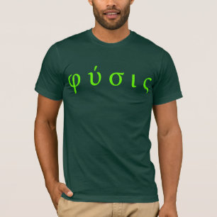 Camiseta φ σ S.A.: símbolos grego da física