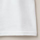 Camiseta ו ר ד א ו ד ם- rosa vermelha em hebraico, branco (Detalhe - Bainha (em branco))