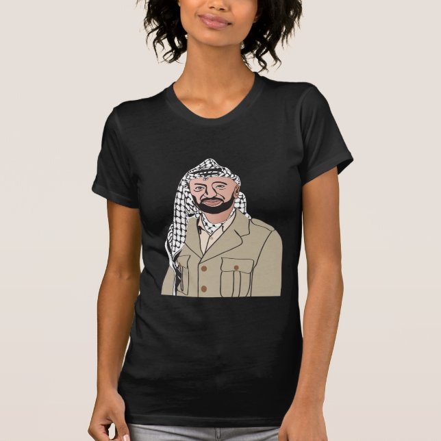 Camiseta ياسرعرفات de Yasser Arafat | (Frente)