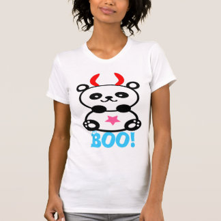 Camiseta ஐ ♥ Devilish Cute BabyPanda Women's Jersey T-Shirt