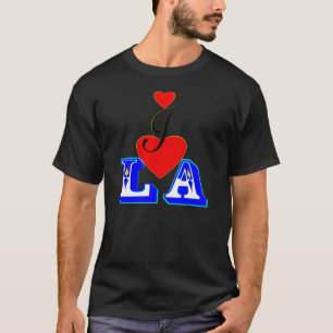 Camiseta ღ ♥ Adoro LA Fabulosa T-Shirt Básica ♥ ღ