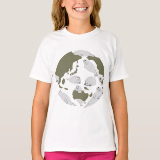 CAMISETA アザラシと一緒に地球を守ろう