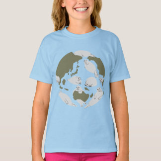 CAMISETA アザラシと一緒に地球を守ろう
