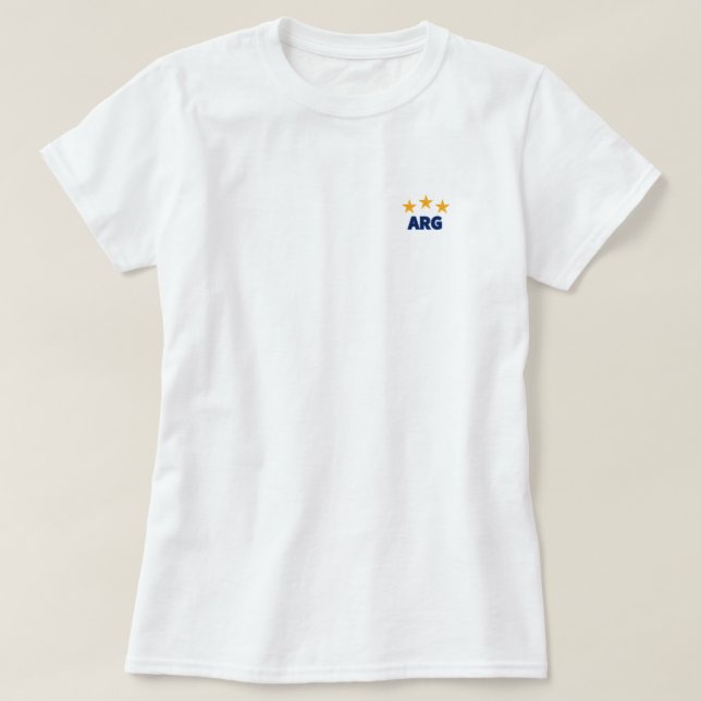CAMISETA アルゼンチンの  (Frente do Design)
