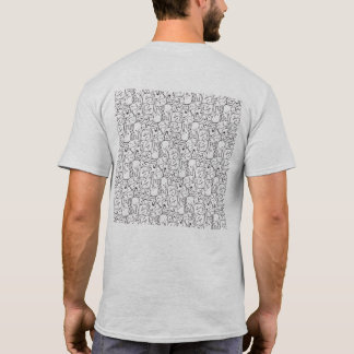 CAMISETA ウサギ・タイルのテセレーション(AL)Tシャツ