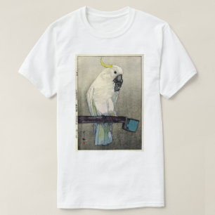 Camiseta オウム do ・ do キバタン, cockatoo Enxofre