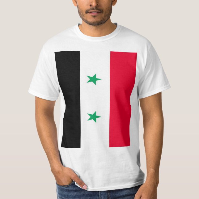 CAMISETA シリアの旗 (Frente)