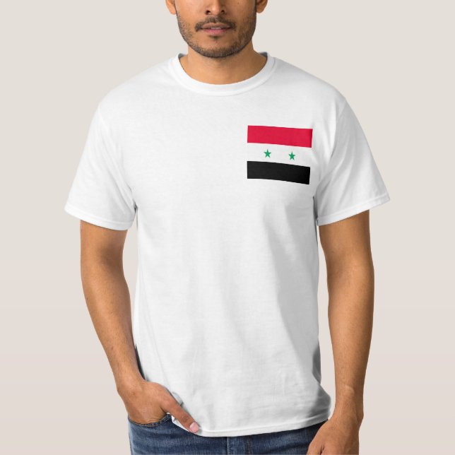 CAMISETA シリアの旗 (Frente)