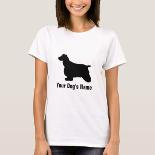 Camiseta スパニエル do ・ do コッカー do ・ do