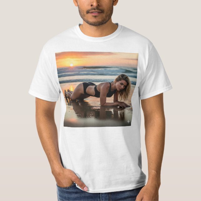 CAMISETA ハワイ発ハイレグ水着美女の妖艶なグラビア (Frente)