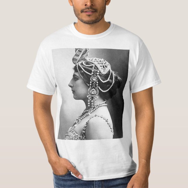 Camiseta マタ・ハリ（Mata Hari）ことマルハレータ・ヘールトロイダ・ゼレ（Margaretha Gee (Frente)