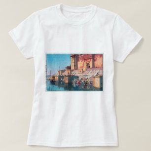 Camiseta ヴ ァ Equipes ナ ー, Varanasi, Hiroshi Yoshida, Woodcu