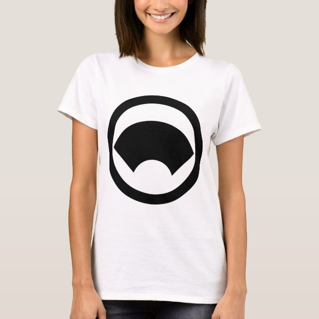 CAMISETA 丸に地紙 (Frente)
