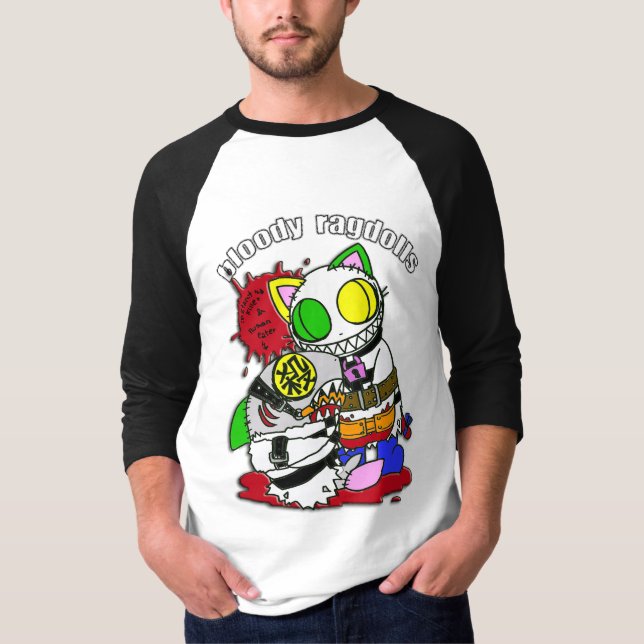 CAMISETA 人喰いと瞬殺　拘束 (Frente)