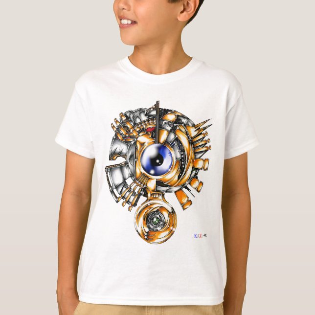 Camiseta 作品番号00017　「闇から点る希望の増幅装置」TypeA (Frente)