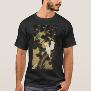 CAMISETA 動 植 綵 絵(12)老 松 鸚 鵡 図, 伊 藤