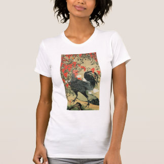 CAMISETA 動 植 綵 絵(14)南 天 雄 鶏 図, 伊, 藤