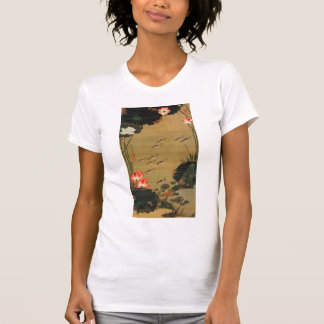 CAMISETA 動 植 綵 絵(17)蓮 池 遊 魚 図 伊, 藤, 若