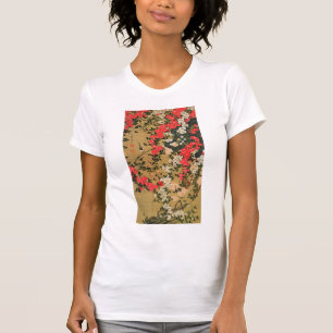 CAMISETA 動 植 綵 絵(21)薔 薇 小 禽 図, 伊 藤