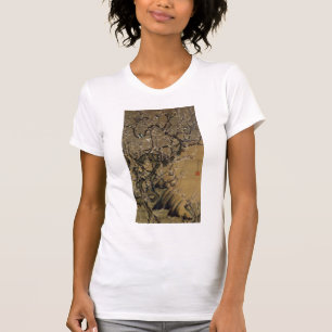 CAMISETA 動 植 綵 絵(2)梅 花 小 禽 図 伊 藤, 若 冲
