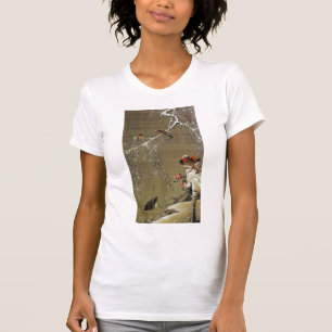 CAMISETA 動 植 綵 絵(3)雪 中 鴛 鴦 図 伊, 藤 若