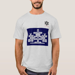 Camiseta 北海道　アイヌ柄　Hokkaido Ainu pattern T-shirt