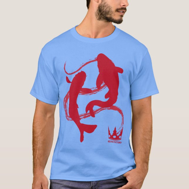 CAMISETA 和鯉（赤） (Frente)