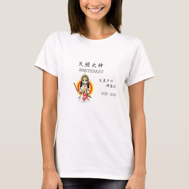 CAMISETA 天照大神（AMATERASU） (Frente)