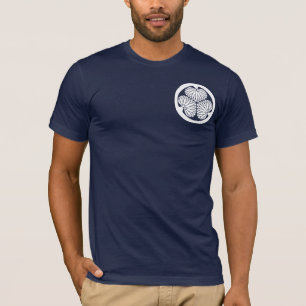 Camiseta 徳川家紋, Tokugawa KAMON, crista japonesa da f