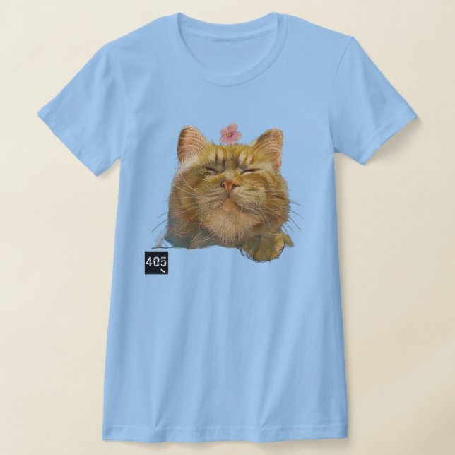 CAMISETA 春のとらねこ (Postura )