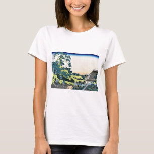 Camiseta 東 都 台, 北 斎 Ver o Monte Fuji de Toto Sundai, Hokusa