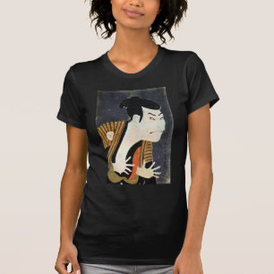 Camiseta 江戸の歌舞伎役者, atores de Edo Kabuki do 