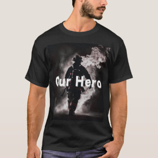 CAMISETA 消防士 ヒーロー クール 応援 感謝