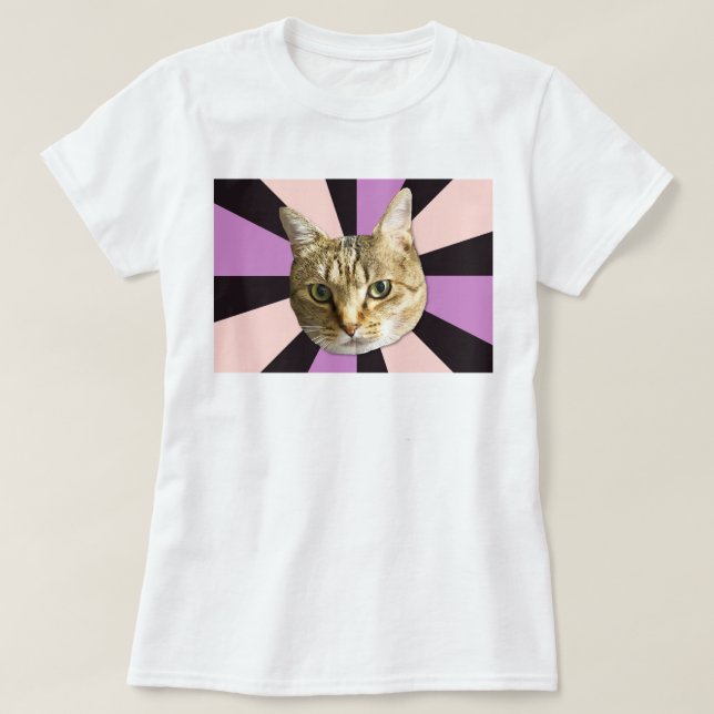 CAMISETA 猫 ( ねこ )　Tシャツ (Frente do Design)