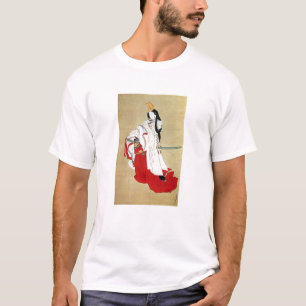 Camiseta 白 拍 子, 北 Dancer de Shirabyōshi, Hokusai, Ukiyo-e