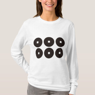 Camiseta 真 田 幸 紋 家, Sanada Yukimura KAMON, Cr da Família Ja