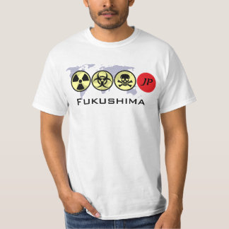 Camiseta 福島 do JP Fukushima do 日本国 de Japão