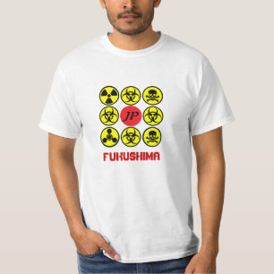 Camiseta 福島 do JP Fukushima do 日本国 de Japão