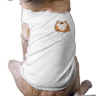 CAMISETA 秋田犬 "あきたま(レッド)"