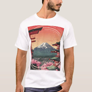 Camiseta 「端麗」Japanese style T-shirt