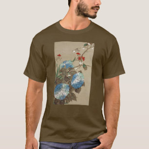 Camiseta 紫 陽 花, 抱 一 Hydrangea, Hōitsu