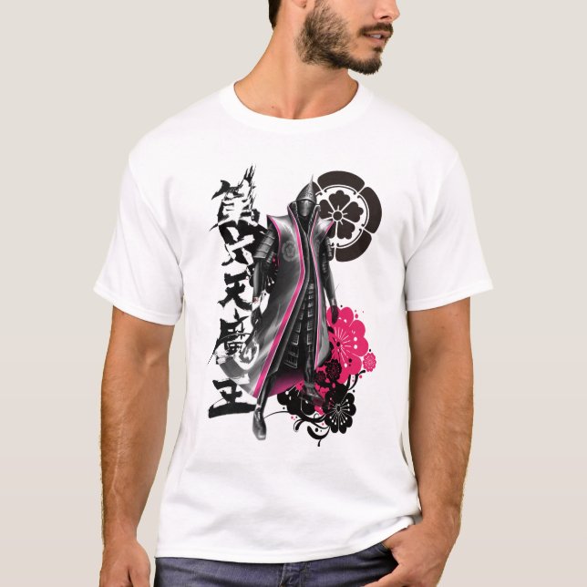 CAMISETA 織田信長　第六天魔王Tシャツ (Frente)