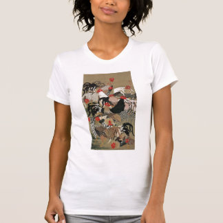 Camiseta 群鶏図 do 動植綵絵 (20), 伊藤若冲