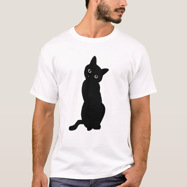 CAMISETA 考える猫 (Frente)