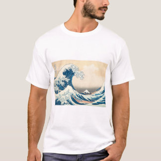 CAMISETA 葛 飾 北 斎 奈 神 沖 川 浪 裏